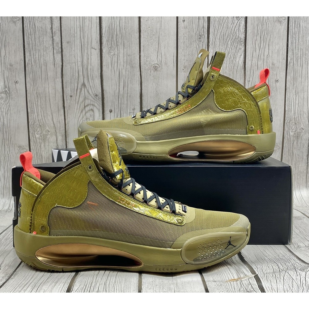 Nike Zion Williamson Air Jordan 34 Bayou Boys Size 18 DA1897 300